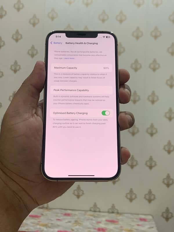 I Phone 12 PRO Max 256 GB PTA Approved 9