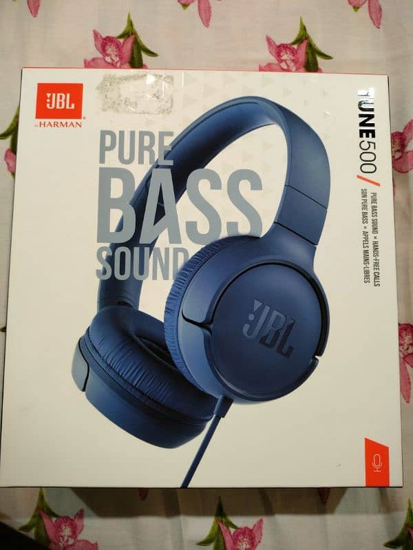 JBL by Harman Tune 500 headphones for sale  (Wired) 0