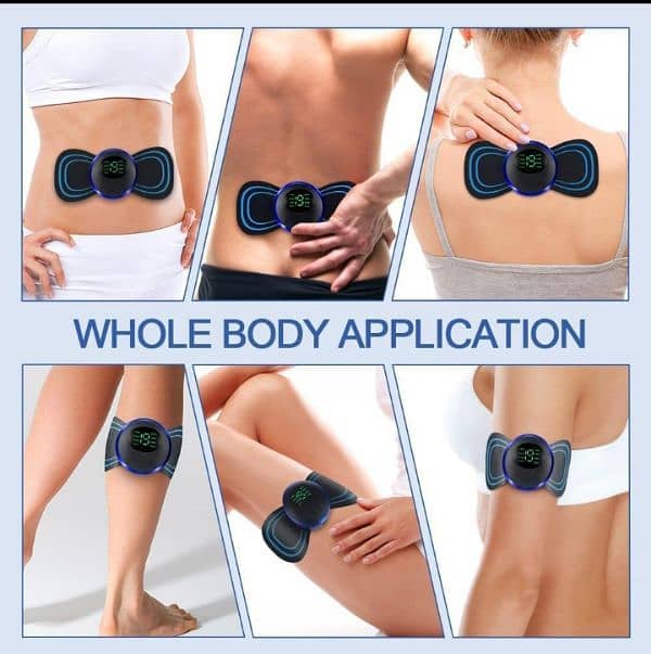 EMS rechargeable Massager and portable pain relief 4