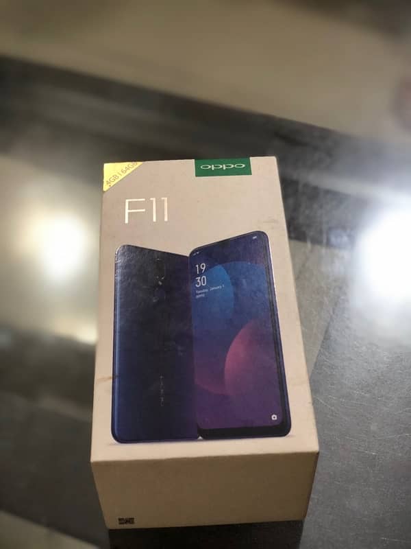 Oppo f11 pta approved with box & accessories Available for urgent sale 3