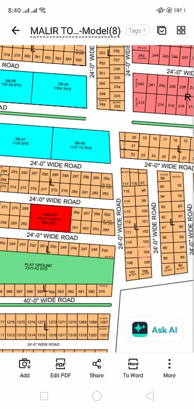 Malir town residence phase 1 0