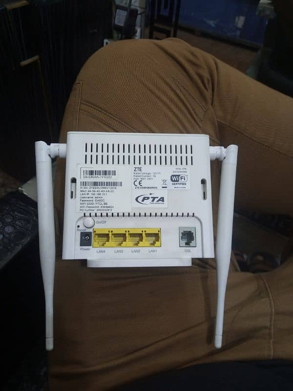 Ptcl device used 0