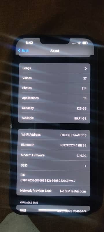 iphone 13 pro max 128 gb FU LLA 7