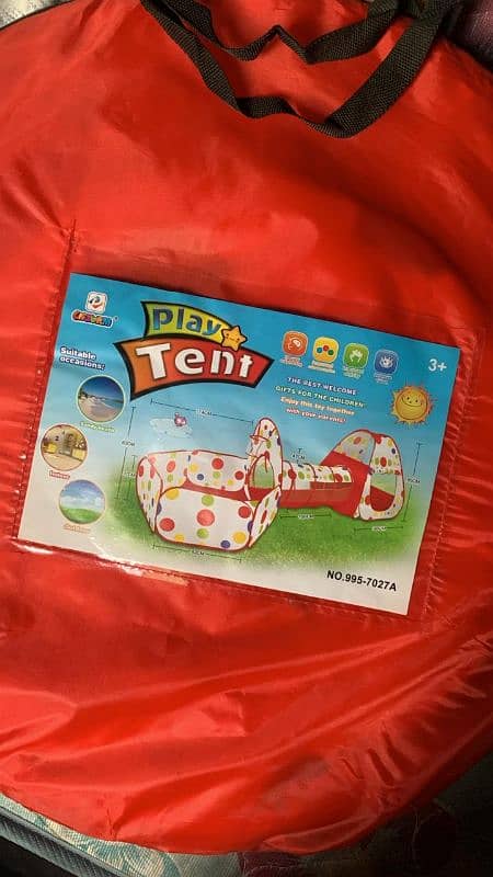 3 in. 1 play tent 1