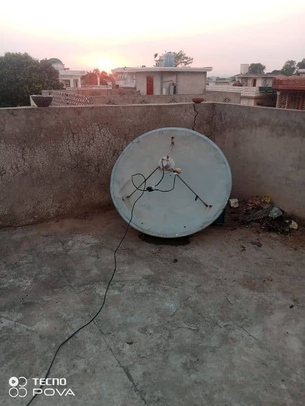 dish with reciever remote 1