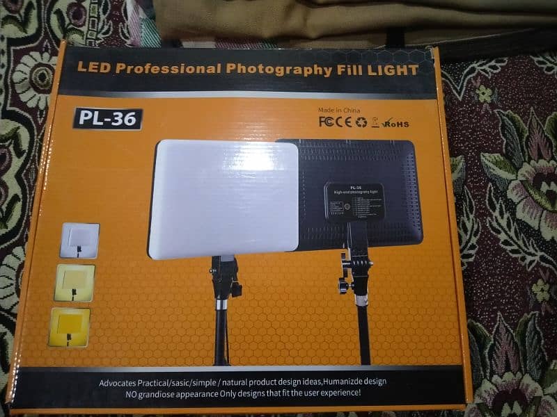 Led Professional Photography Fill Light With Stand 0