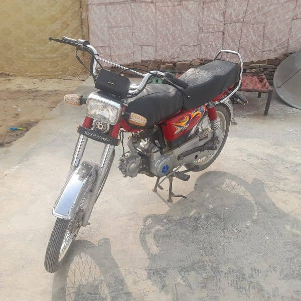 bike bilkul saaf  hai. number nai lga vochar ha 2