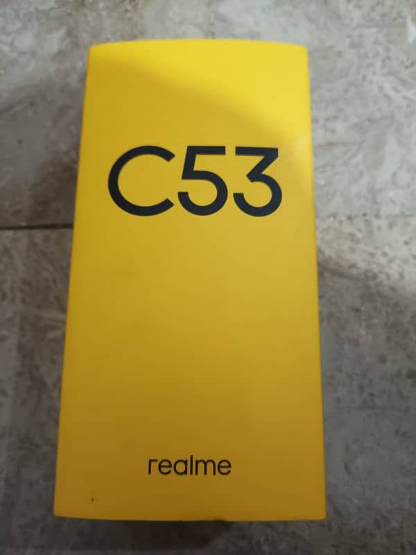 Realme C-53 6+4/128 with original Box 9