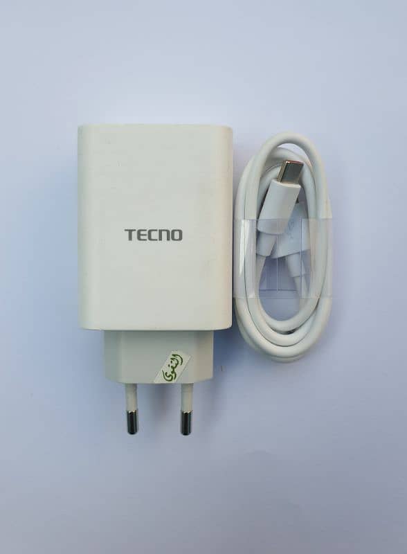 Tecno 33w 100% Original Charger 0