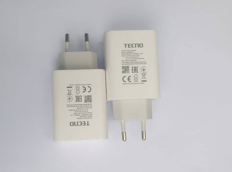 Tecno 33w 100% Original Charger 1