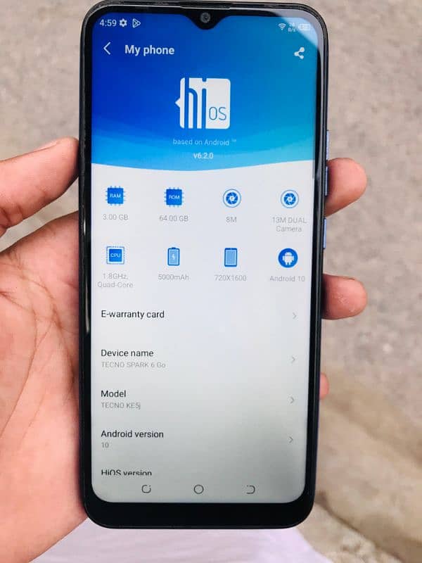 Tecno spark 6 urgent sale 3