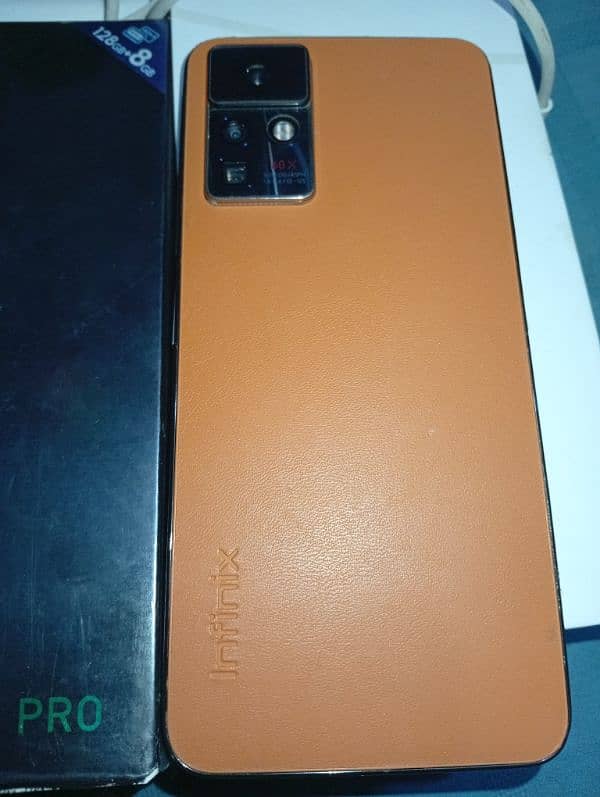 infinix zero x pro with charger and box. 8GB RAM 128 GB storage 2