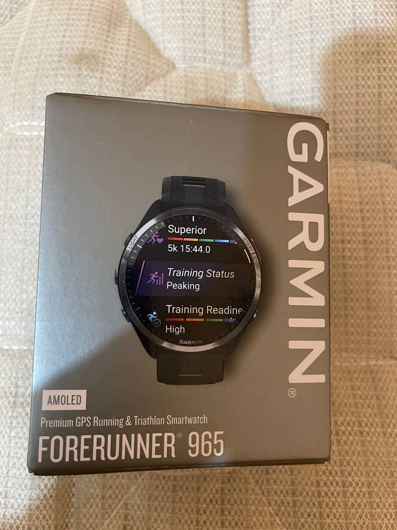 Garmin Forerunner 965 Black For sale - Brand New 5