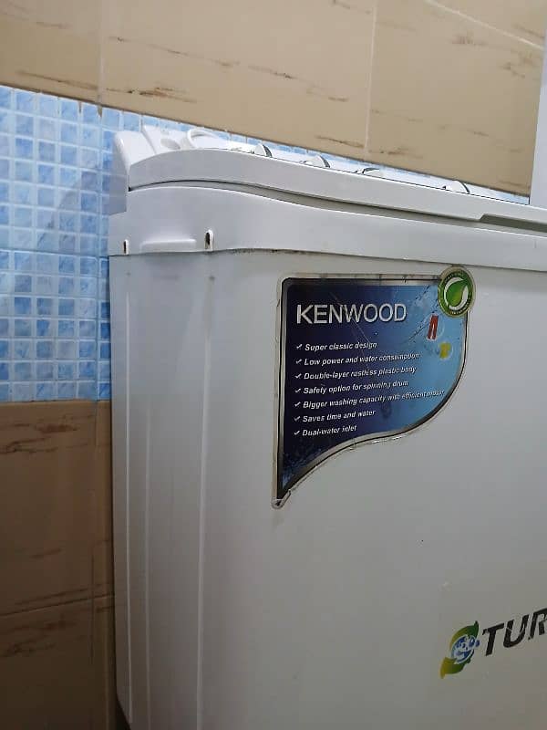 KENWOOD SEMI AUTOMATIC WASHING MACHINE 13