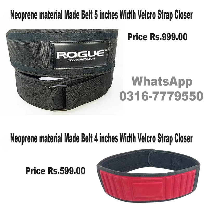 Weight Lifting Belt 4 Inches Width available in all sizes 9