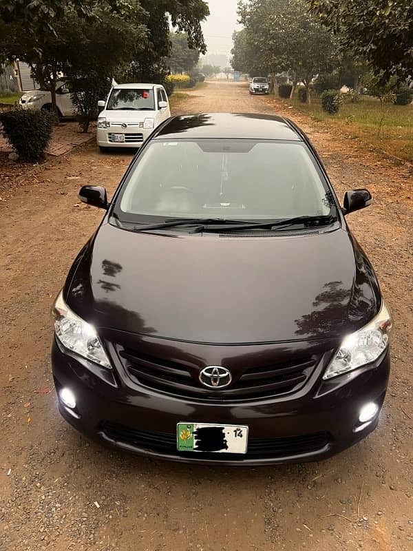 Toyota Corolla XLI 2014 LIMITED EDITION 1