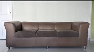 3+2 Brown Sofas