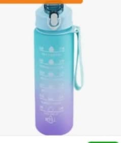 1 pc motivational water bottle