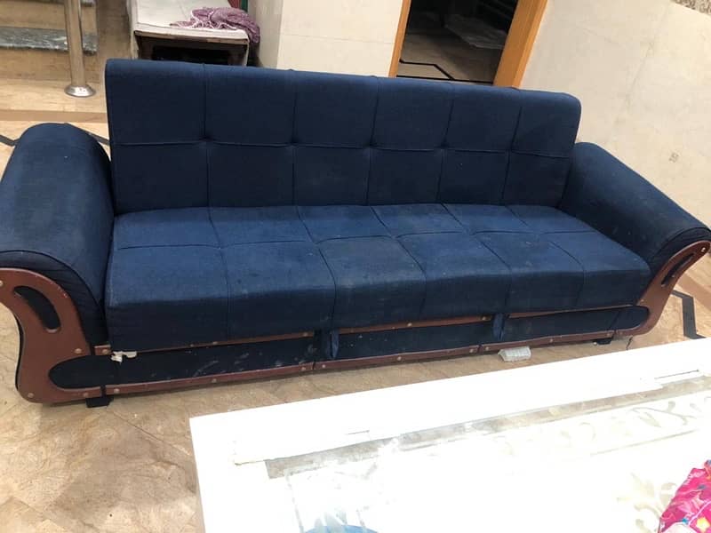 Sofa Cum Bed in Good Condition 0