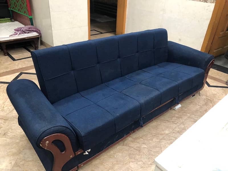 Sofa Cum Bed in Good Condition 4