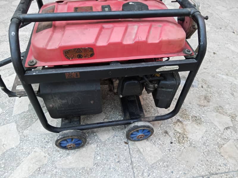 loncin generator 3.5kv running condition gas and petrol 3