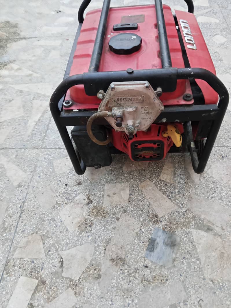 loncin generator 3.5kv running condition gas and petrol 4