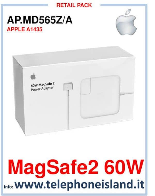 apple MacBook a1435 magsafe 2 60w charger 0