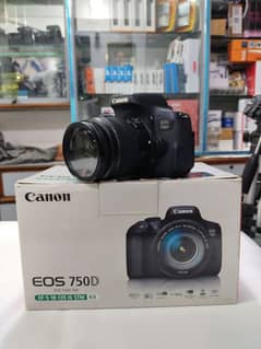 Canon 750D With 18-55 Lens