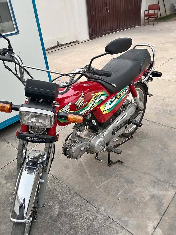 Honda 70 2023 Model Isb Reg ( 03185276578) Urgent for sale 2