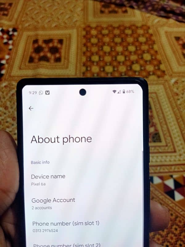 google pixel 6a official single sim 6