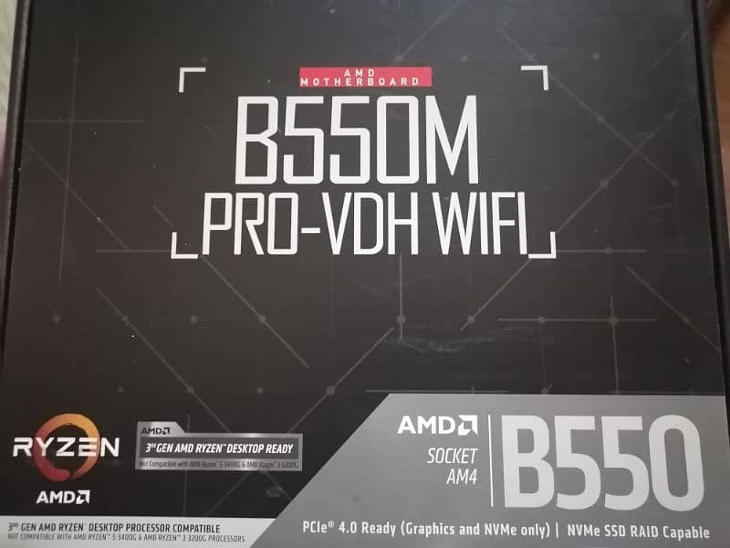 MSI B550M PRO VDH WIFI - New Motherboard 0