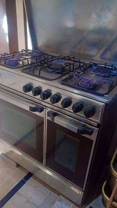 big size stove(chullah) with gas nd electric oven 4