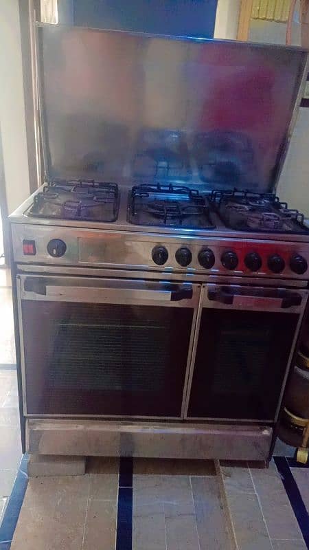 big size stove(chullah) with gas nd electric oven 6