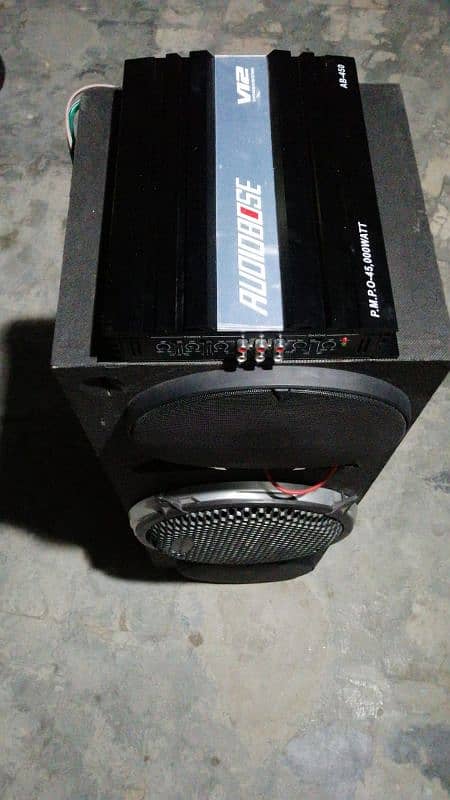 woofer amp and speakers 5