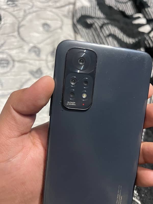 redmi note 11 panel change and crack with box only 3