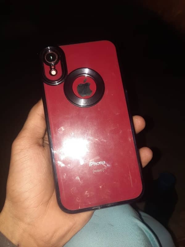 IPhone XR red colour condition 10/9 1