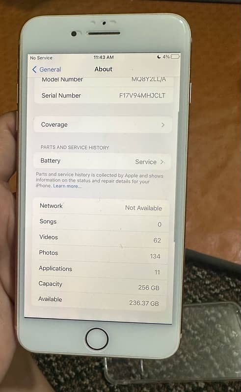 IPhone 8 Plus PTA Approved 256GB for sale 1