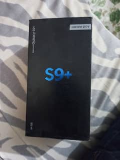 Samsung S9+ ONLY BOX