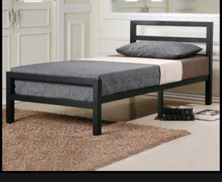 new single bed with foam 0