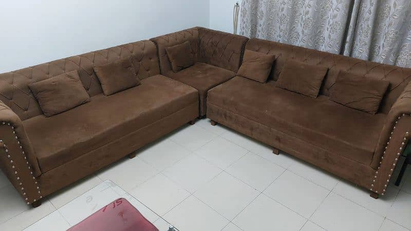 L Shape Sofa Set 1