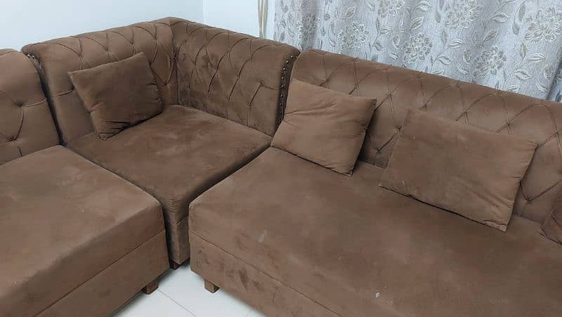 L Shape Sofa Set 4