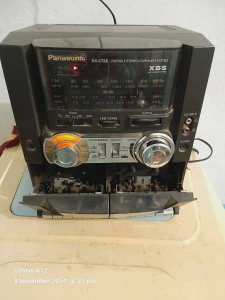 Panasonic amplifier Stereo Radio Aux  no speekers 1