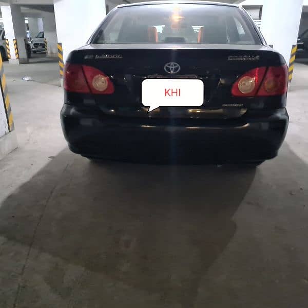 Toyota Corolla SE Saloon 2003 Black 1