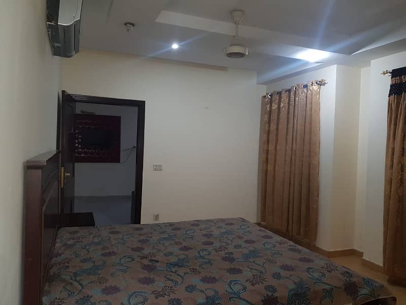 Fully Furnished Flat Single Bedroom Available For Rent In Citi Housing Gujranwala 1