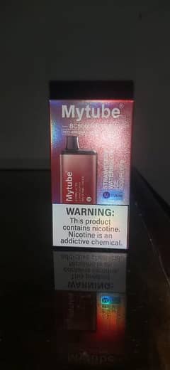 MyTube Disposable vape 5000 puffs. 50 mg nicotine.