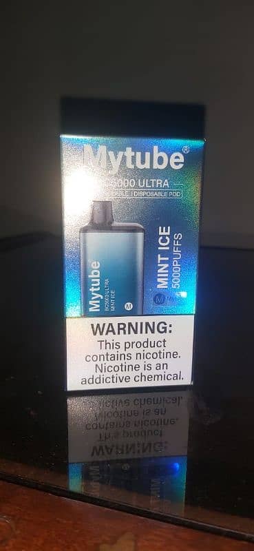 MyTube Disposable vape 5000 puffs. 50 mg nicotine. 1