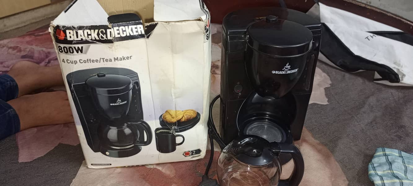 new coffee maker black & decker 4