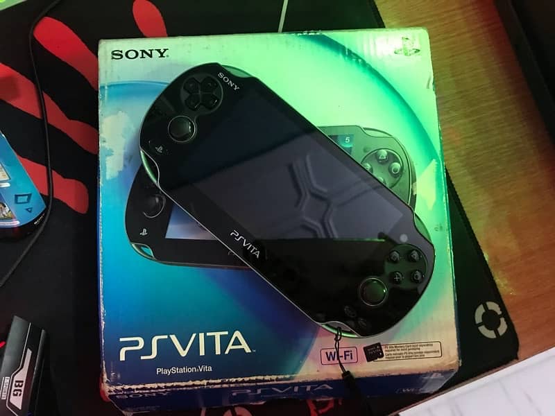 PS Vita for Sale 10/10 Condition with 2 Free Games and Box Included 3