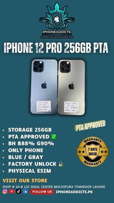 iPhone 11 to iPhone 15 pro max pta approved mobile phones 0