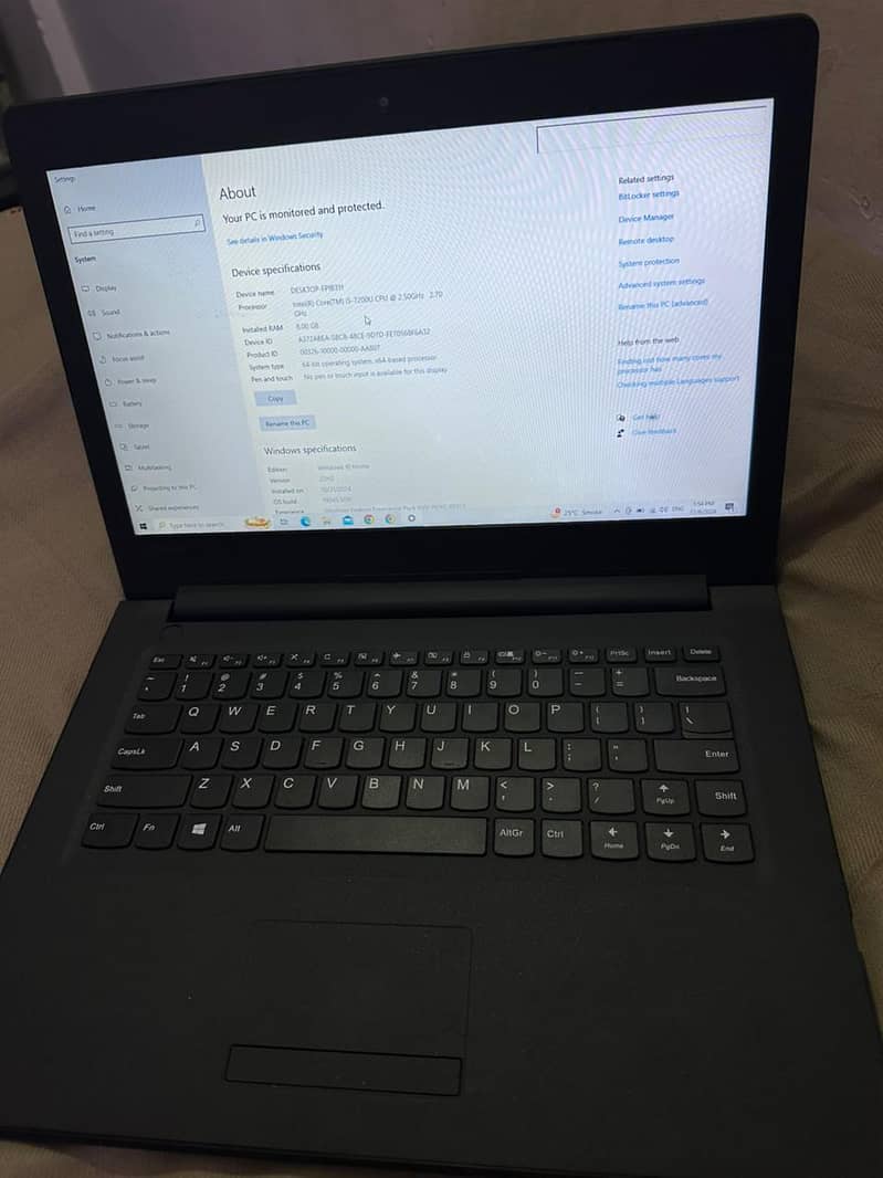 Laptop lenovo 10